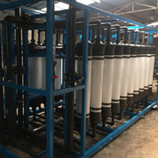 Hollow Fiber Ultrafiltration Membrane Ultrafiltration System for Water Treatment Plant 