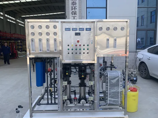 Reverse Osmosis System Electrodeionization Purified Water 250L EDI Ultra Pure Water Machine 