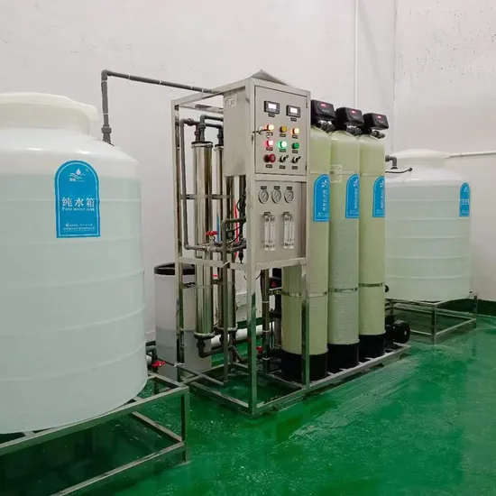 Electrodeionization EDI Water Treatment Ion Exchange RO Water Purification System for Hospital and Lab 