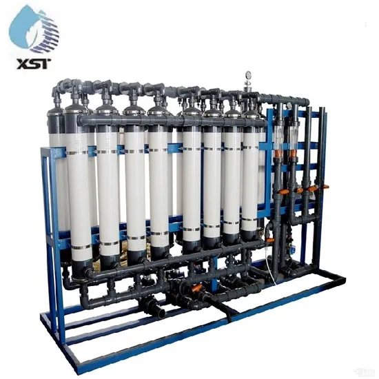 Factory Supply 50m3/H River, Well, Wastewater Ultrafiltration Plant UF Water Treatment System 