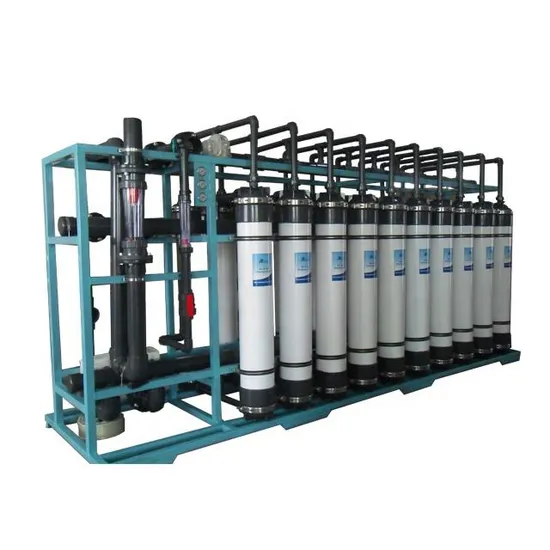 UF Ultrafiltration Water Treatment System Ultra Filtration Water Purification Plant 