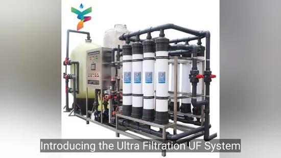 Premium Industrial Ultrafiltration Water System, Direct Factory Supply 