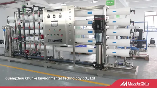 Purificador De Agua Osmosis Inversa Drinking Water Production Line Plant 
